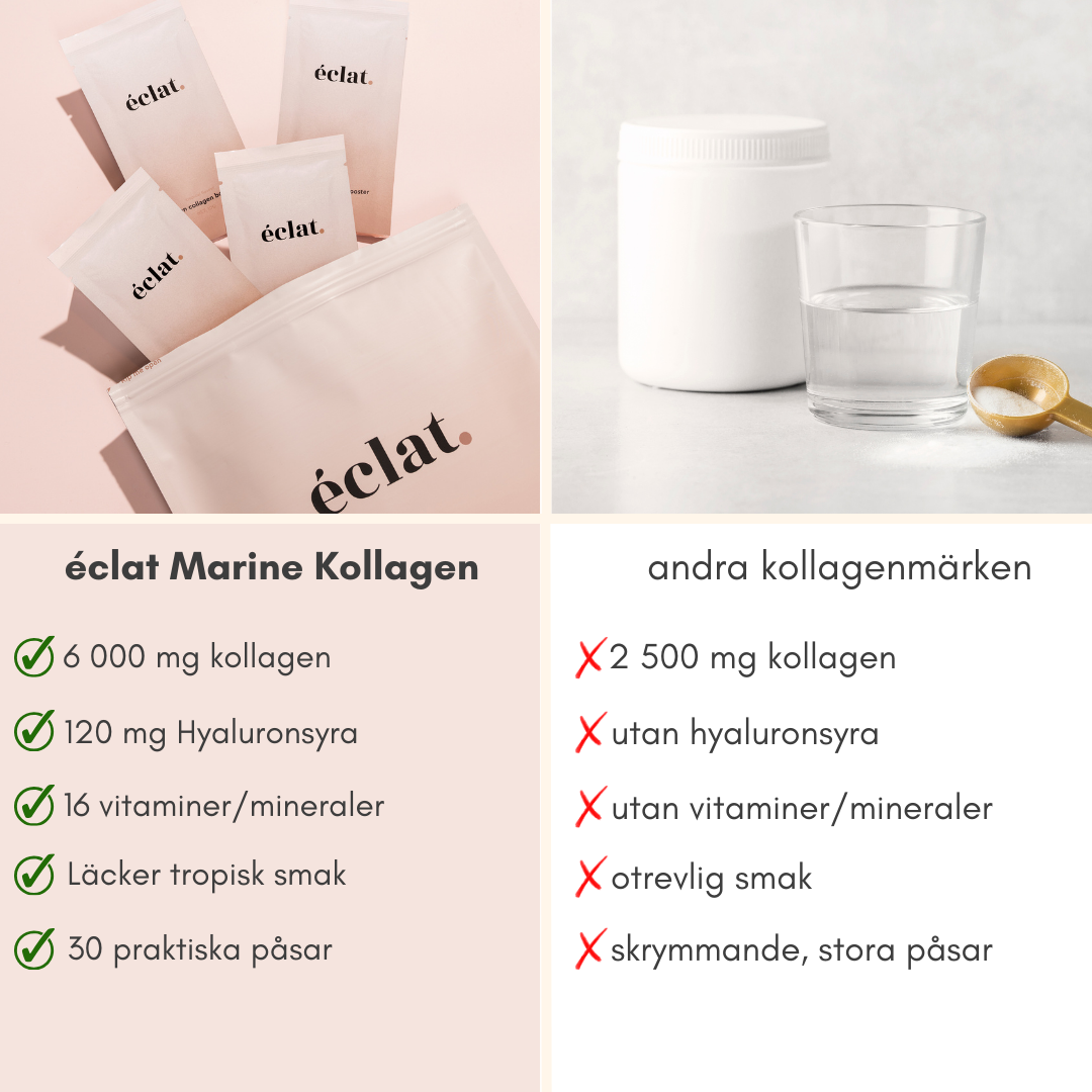 Specialpaket: Marine (Fisk) Kollagen (3x) + GRATIS Vitamin Gummies (3x)