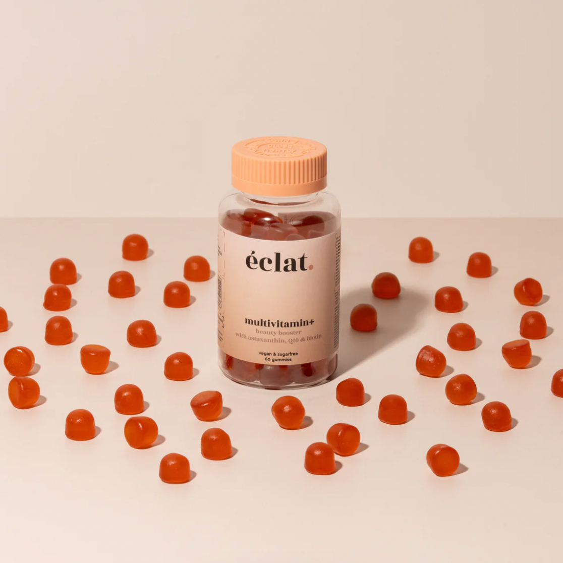 Förmånspaket Med 3 Smaker: Citron, Smaklös och Tropisk + Vitamin Gummies (3x)