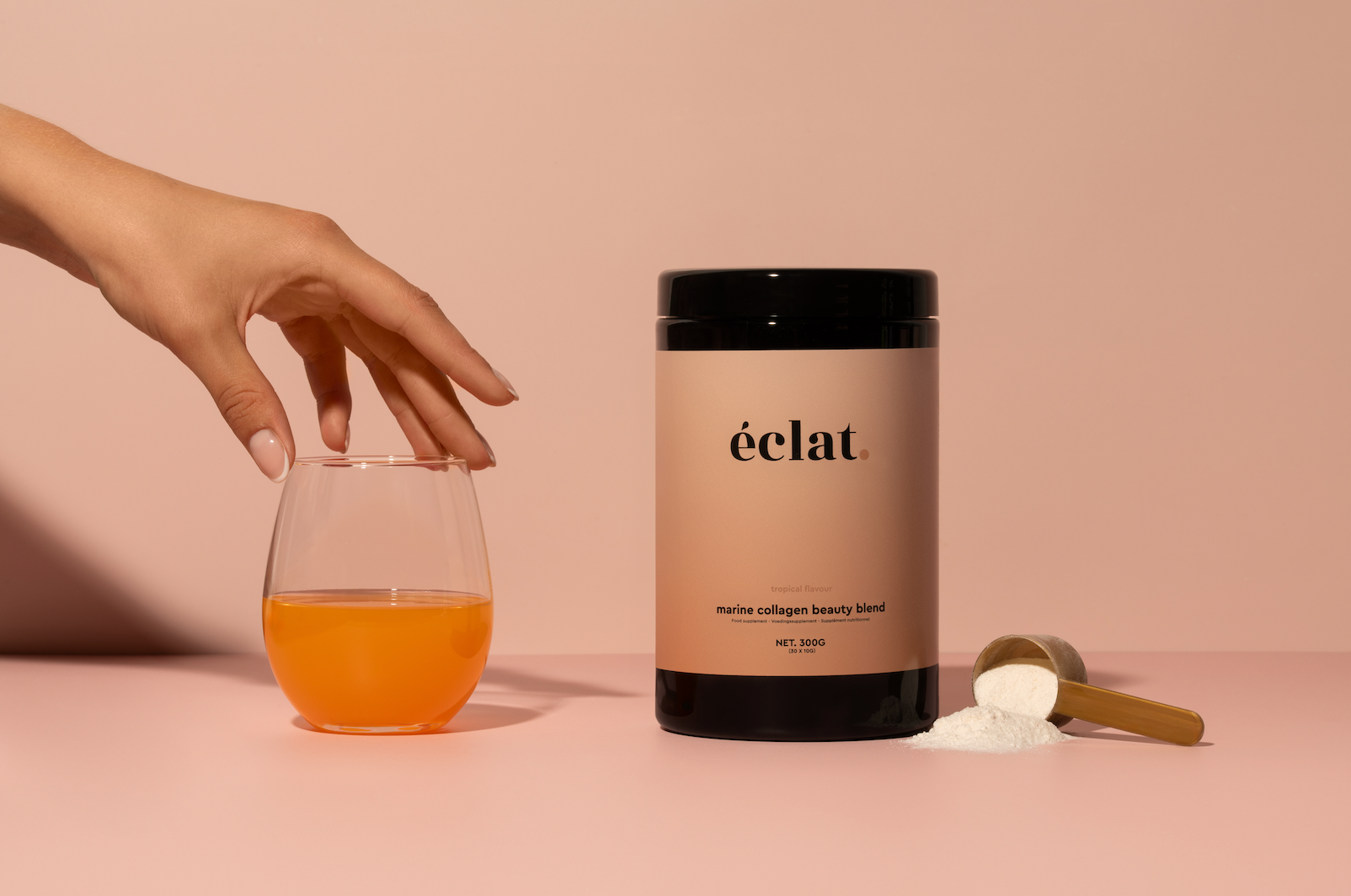 Förmånspaket Med 3 Smaker: Citron, Smaklös och Tropisk + Vitamin Gummies (3x)